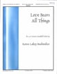 Love Bears All Things Handbell sheet music cover